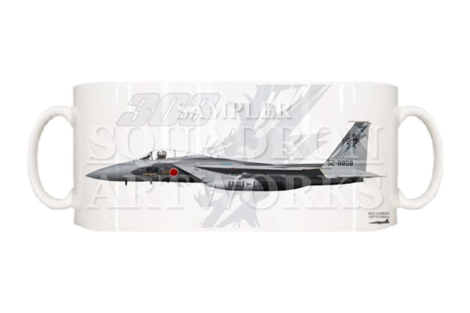 マグカップ　F-15J　イーグル　第303飛行隊　2025　“52-8858”