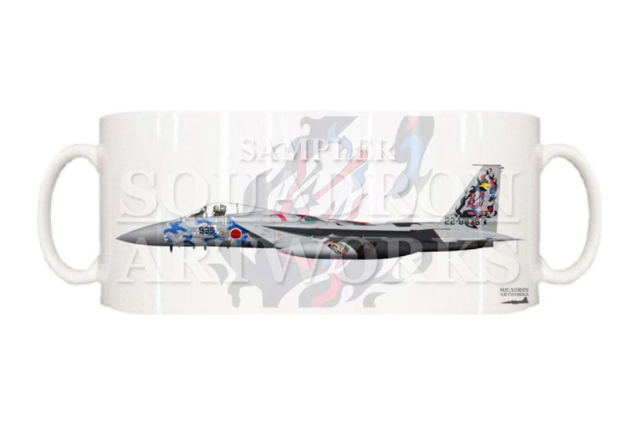 マグカップ　F-15J　イーグル　第306飛行隊　2025　“22-8935”