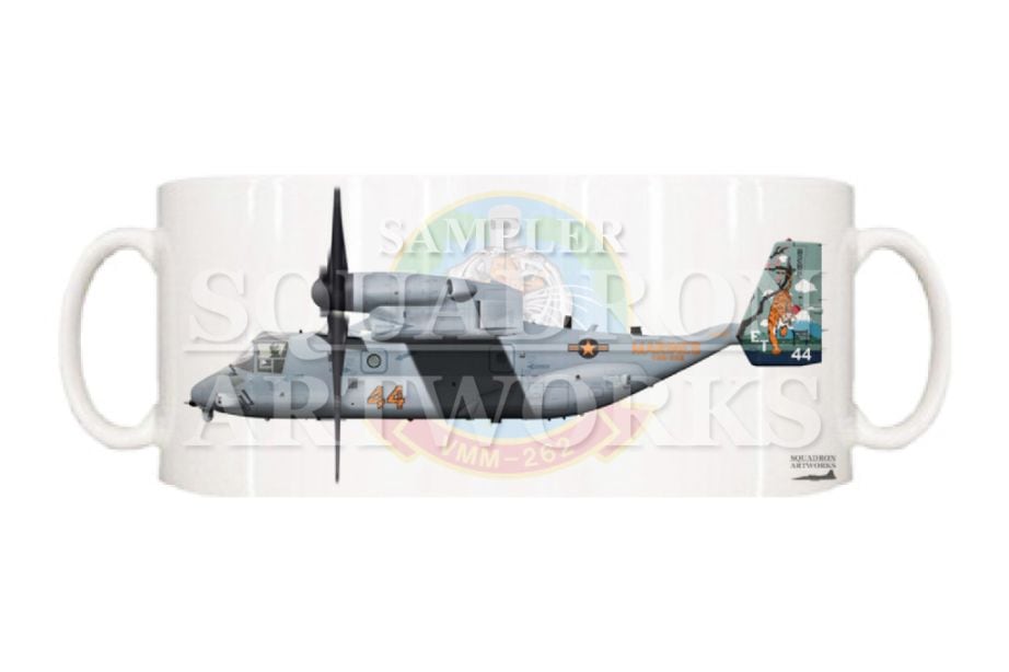 マグカップ　MV-22B オスプレイ VMM-262　“Flying Tigers”　168288　2026