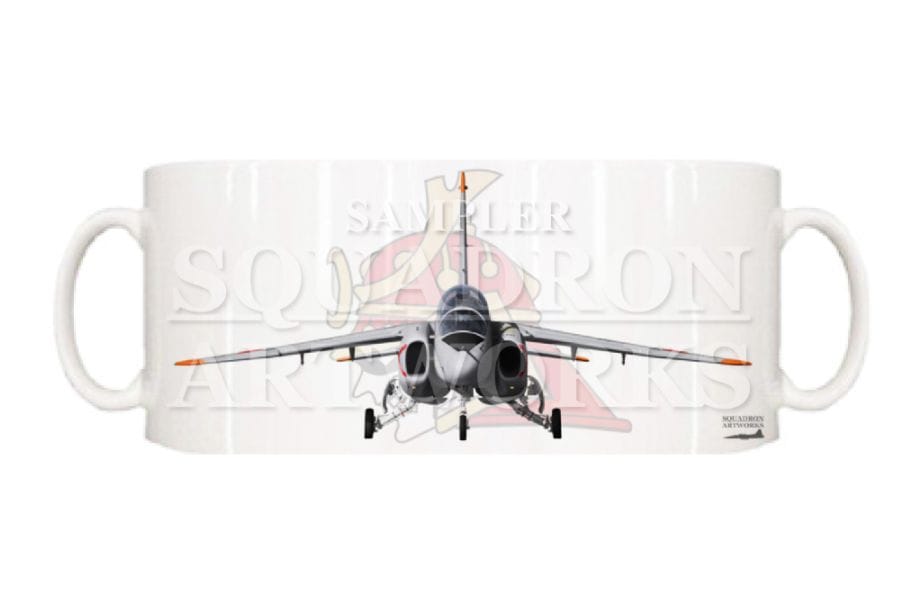マグカップ　航空自衛隊　JASDF　T-4　Front View