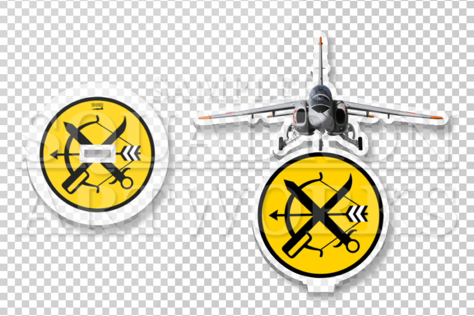 アクリルスタンド　JASDF　T-4　Front View　第6飛行隊