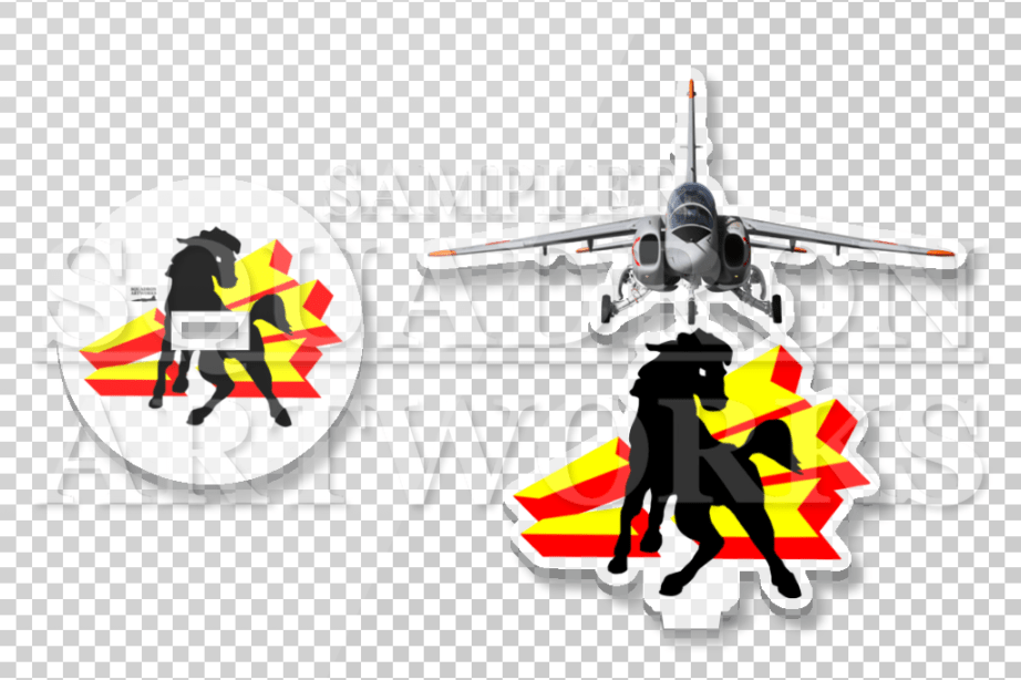 アクリルスタンド　JASDF　T-4　Front View　第23飛行隊