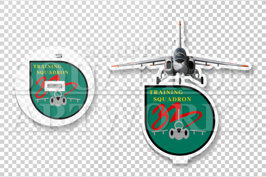 アクリルスタンド　JASDF　T-4　Front View　第32教育飛行隊