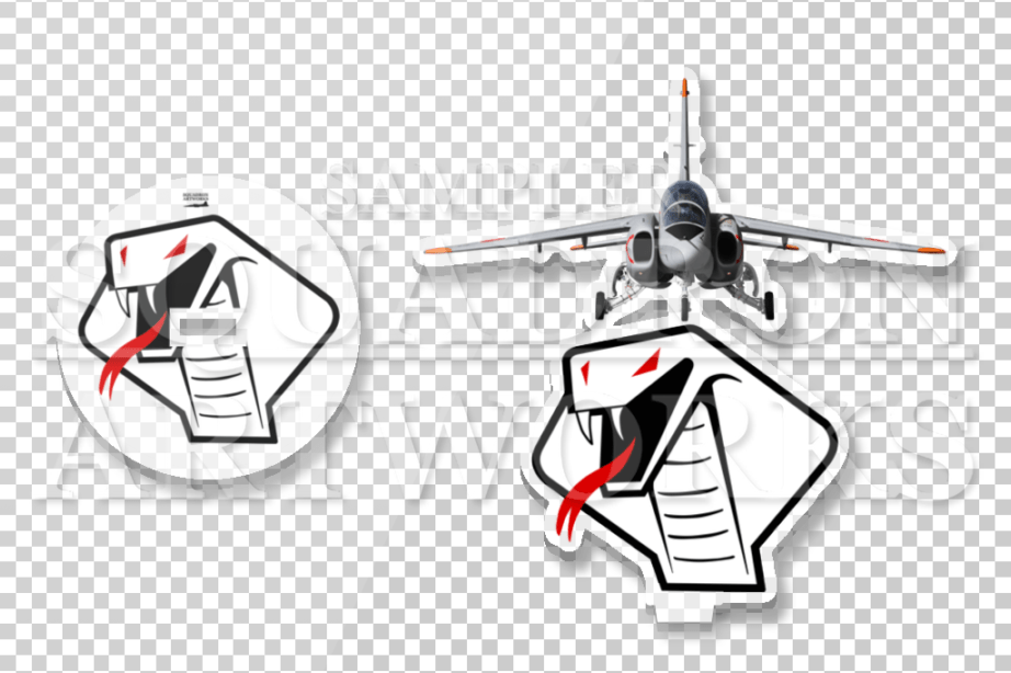 アクリルスタンド　JASDF　T-4　Front View　飛行教導群　AGGRESSOR