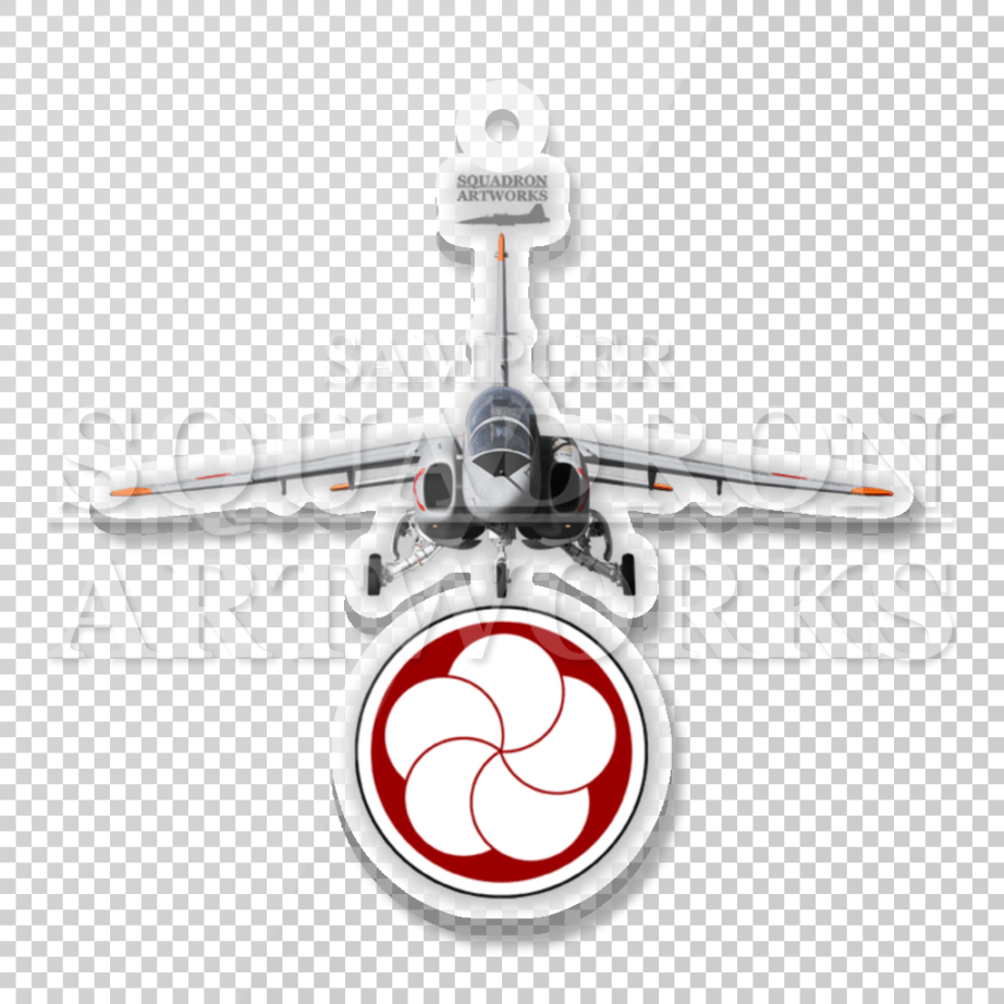 アクリルキーホルダー　JASDF　T-4　Front View　第305飛行隊