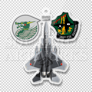 ������륭���ۥ������JASDF��F-15J���������롡Top View����303�����⡡2025