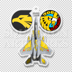 ������륭���ۥ������JASDF��F-15J���������롡Top View����306�����⡡40th Anniversary