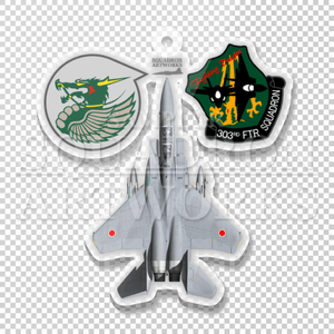 ������륭���ۥ������JASDF��F-15J���������롡Top View����303������