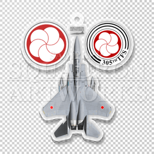 ������륭���ۥ������JASDF��F-15J���������롡Top View����305������