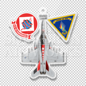 ������륭���ۥ������F/A-18F�������ѡ��ۡ��ͥåȡ�Top View��VFA-102��Diamondbacks����100