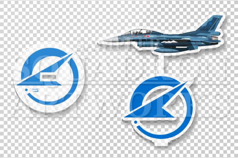 アクリルスタンド　F-2B　飛行開発実験団　"03-8105" 