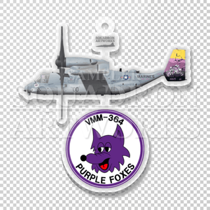 ������륭���ۥ������MV-22B �����ץ쥤 VMM-364����Purple Foes�� 168695