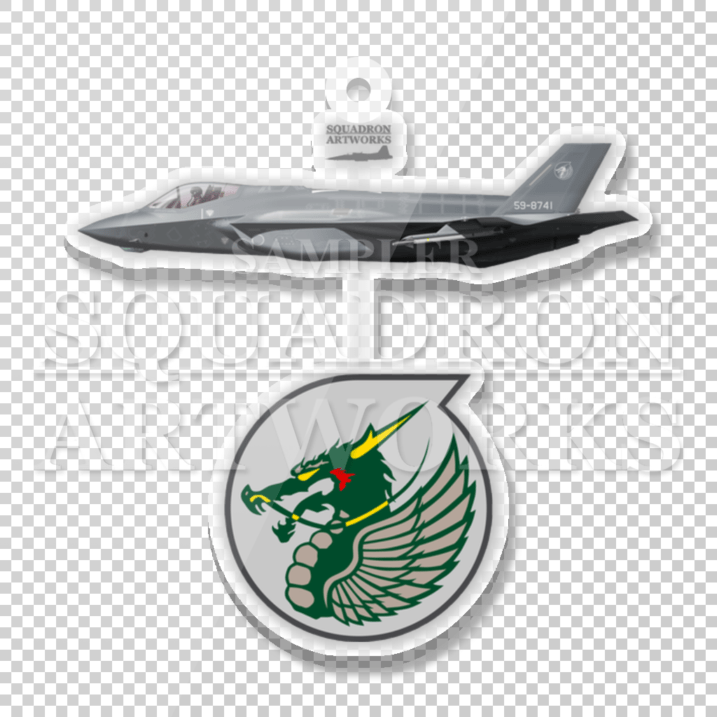 アクリルキーホルダー　F-35A　LightningⅡ　第303飛行隊　“59-8741”