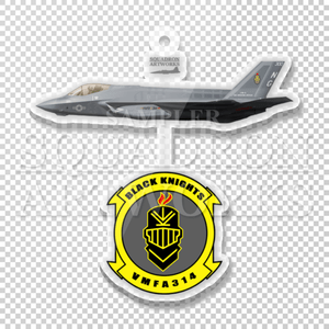 ������륭���ۥ������F-35C��Lightning����VMFA-314 Black Knights ��300��