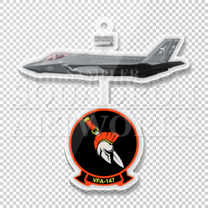 ������륭���ۥ������F-35C��Lightning�� VFA-147 ��Argonauts�� ��300 2024 ��170087��