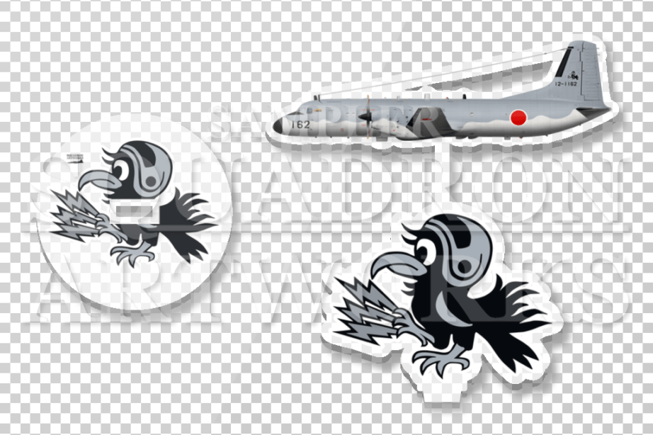 アクリルスタンド　YS-11EA　航空戦術教導団　電子作戦群　電子戦隊　“12-1162”