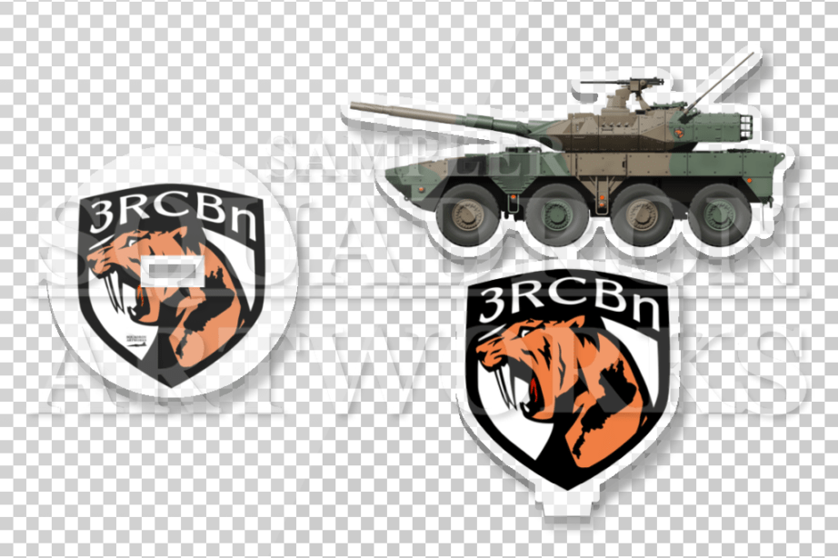 アクリルスタンド　16式機動戦闘車　16MCV　中部方面隊　第3師団　第3偵察戦闘大隊
