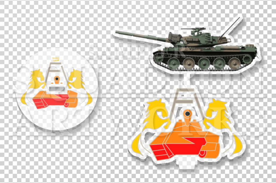 アクリルスタンド　74式戦車　Type74　陸上自衛隊　富士教導団　機甲教導連隊