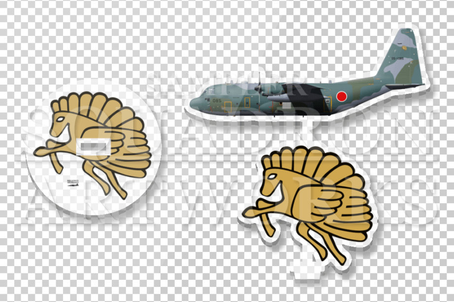 アクリルスタンド　C-130H　第401飛行隊　“05-1085” 