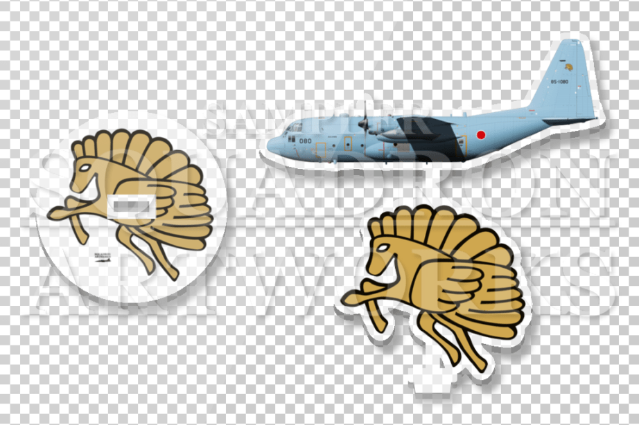 アクリルスタンド　KC-130H　第401飛行隊　“85-1080”