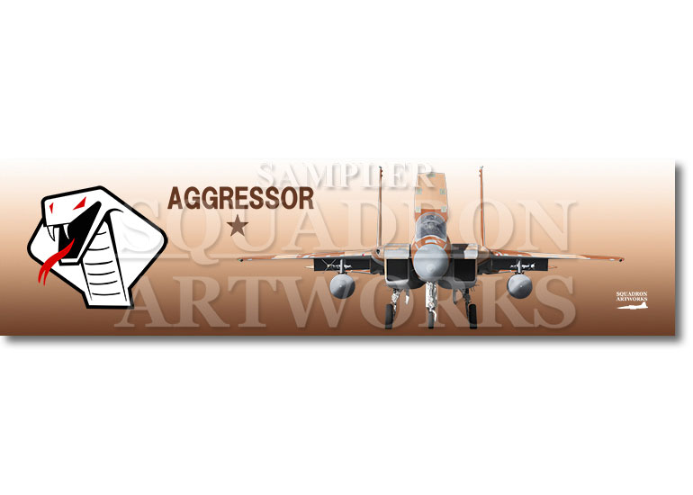 ★マグネット★彡　航空自衛隊　JASDF　F-15DJ　イーグル　Front View　飛行教導群　"12-8076"