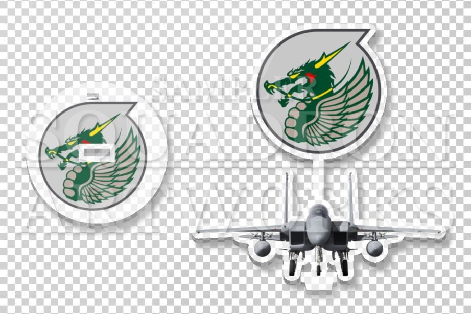 アクリルスタンド　航空自衛隊　JASDF　F-15J　Eagle　Front View