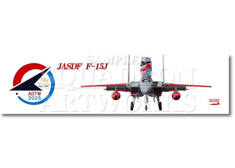 ★マグネット★彡　F-15J　イーグル　飛行開発実験団　創設70周年記念　2025　Front View