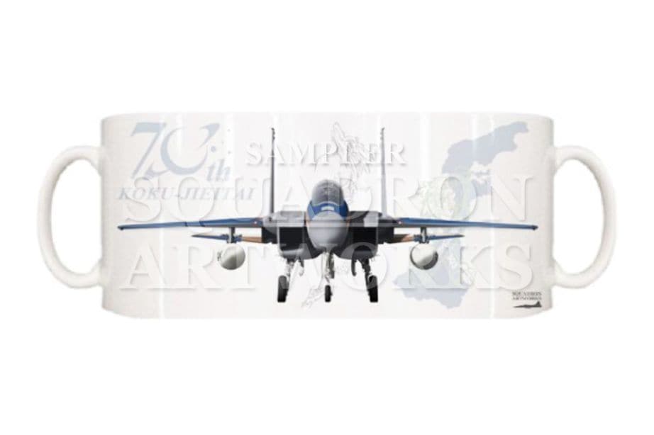 マグカップ　F-15J　イーグル　第303飛行隊　創設70周年記念　2024　“52-8859”　Front View