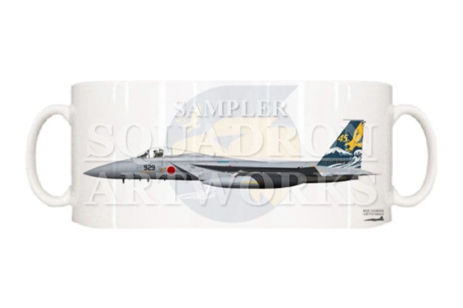 マグカップ　F-15J　イーグル　第306飛行隊　2026　45th ANNIV　“22-8929”