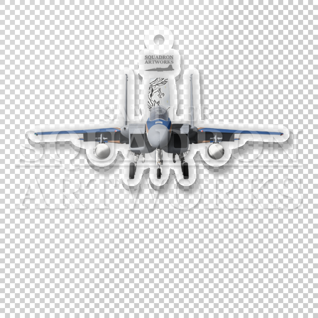 アクリルキーホルダー　F-15J　イーグル　第303飛行隊　創設70周年記念　2024　“52-8859”　Front View