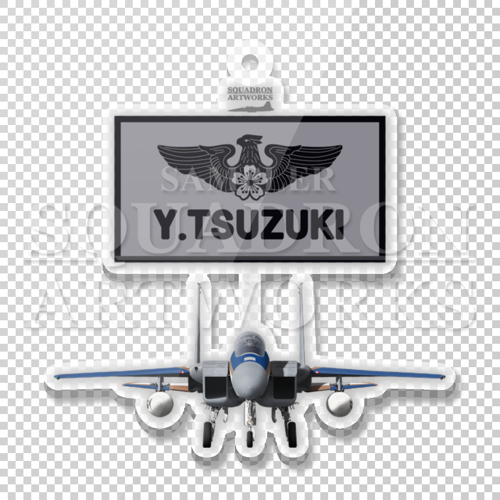 アクリルキーホルダー　F-15J　イーグル　第303飛行隊　創設70周年記念　2024　“52-8859”　Front View