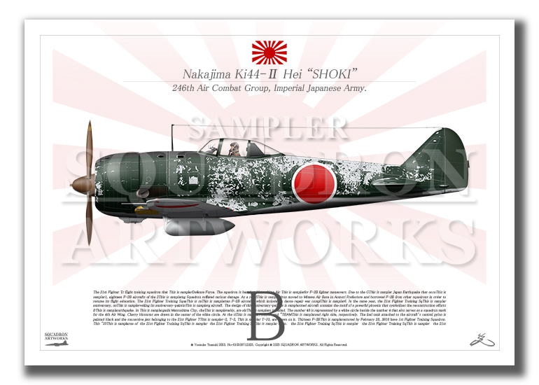 中島 キ44 二式単座戦闘機 鍾馗 Ⅱ型丙 飛行第246戦隊 Ki44 “SHOKI