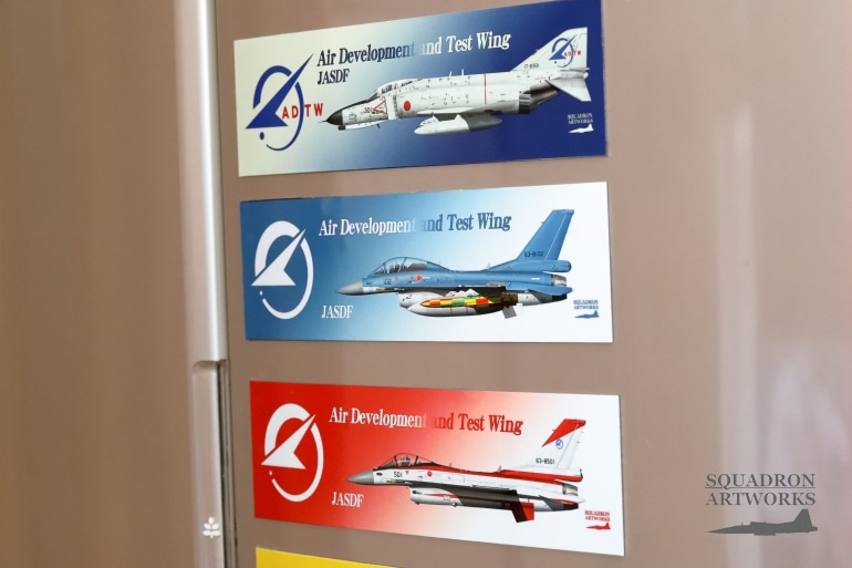 【希少価値あり】JAA日本アジア航空　付箋&マグネット2点セット ☆マグネット☆彡 F-15J イーグル 第306飛行隊 “72-8963” 日伊共同訓練