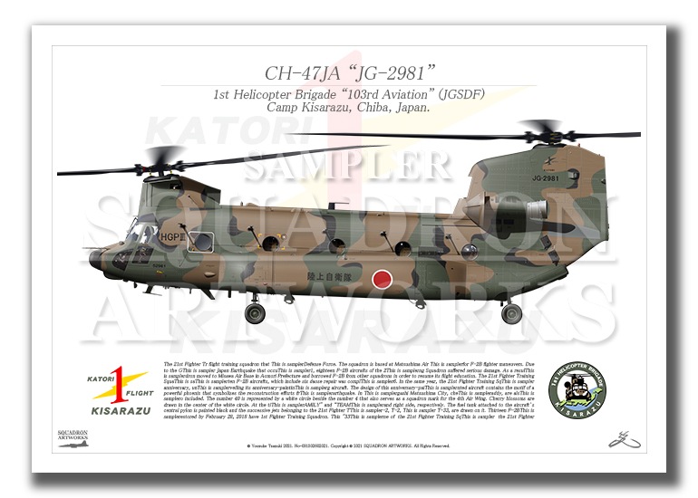 CH-47JA 第1ヘリコプター団 第103飛行隊 
