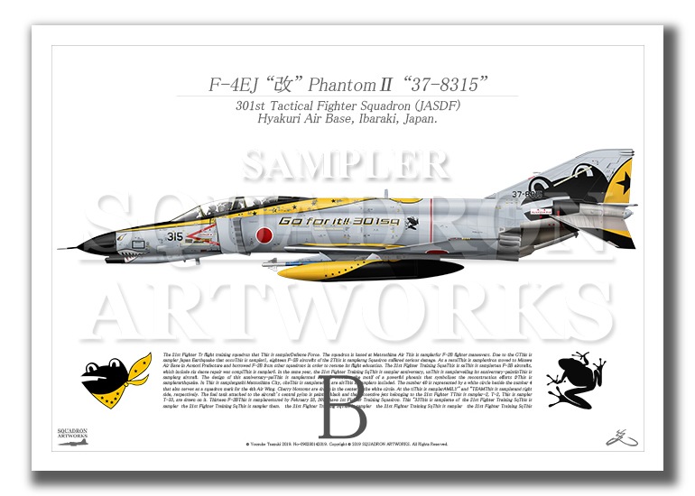 F-4EJ Ȳ եȥ୶ 37-8315 Go for it!! 301sq!  A4 Profiles)