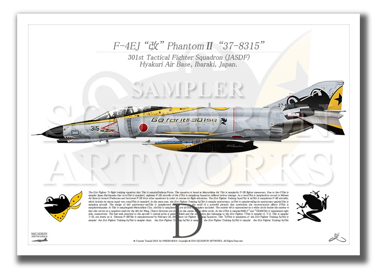 F-4EJ Ȳ եȥ୶ 37-8315 Go for it!! 301sq!  A4 Profiles)