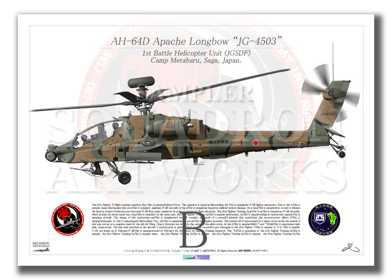 AH-64D 西部方面隊 西部方面航空隊 第1戦闘ヘリコプター隊 