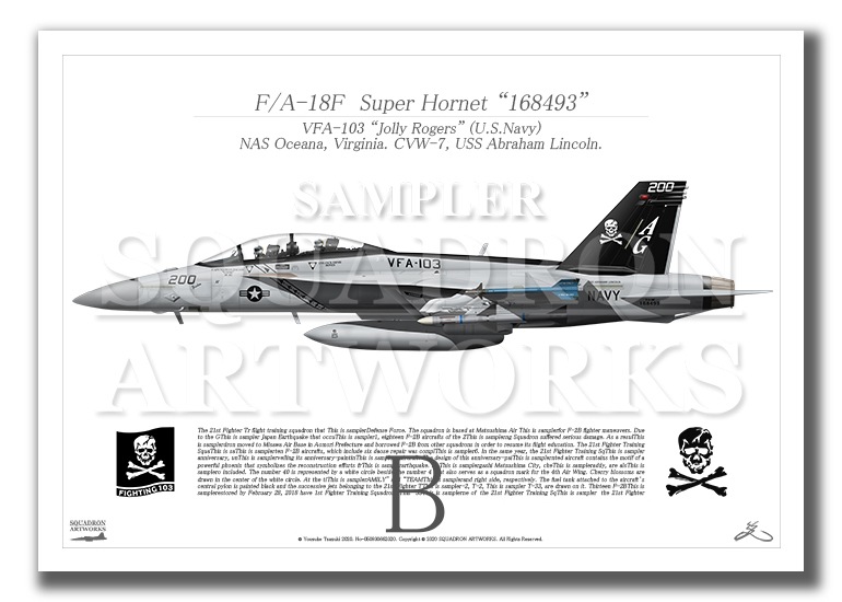 F/A-18F スーパーホーネット VFA-103 “ジョリーロジャース” 2020