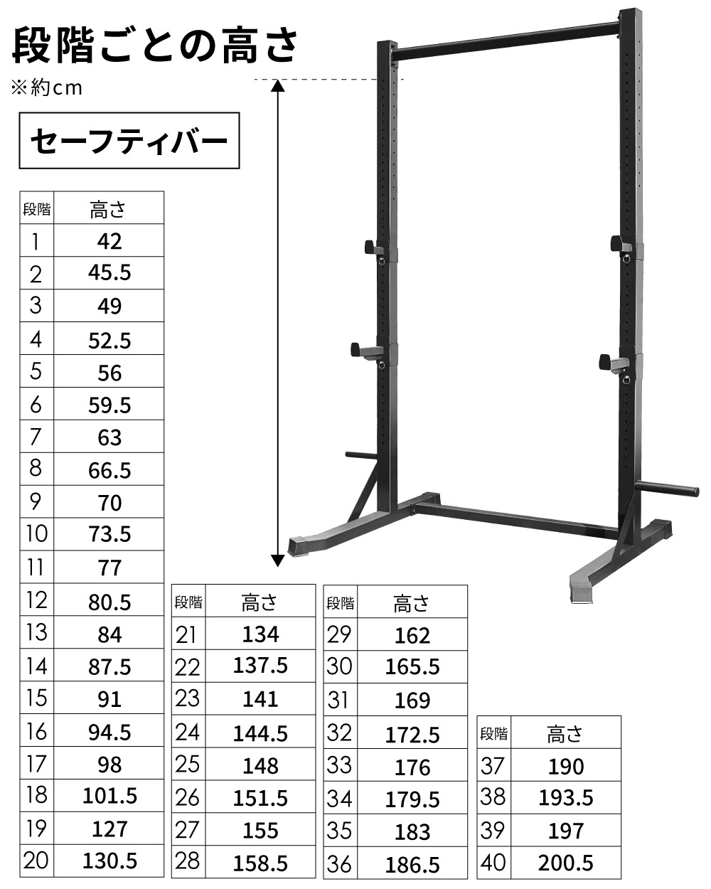 ハーフラック パワーラック バーベルトレーニング バーベルスタンド