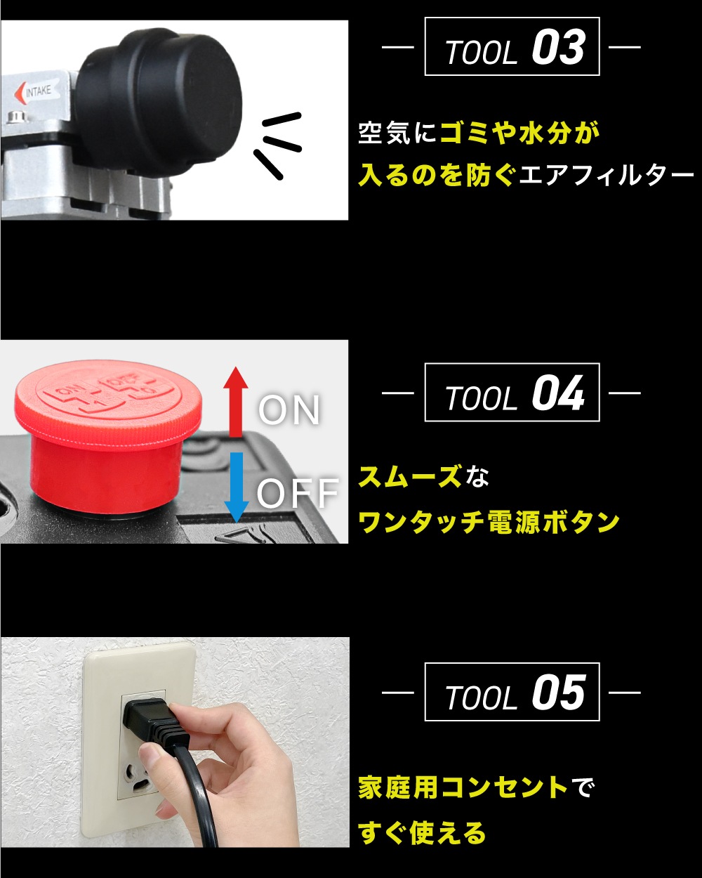 改良モデル】 エアーコンプレッサー 小型 車 30L 静音 ハイパワー 高速 