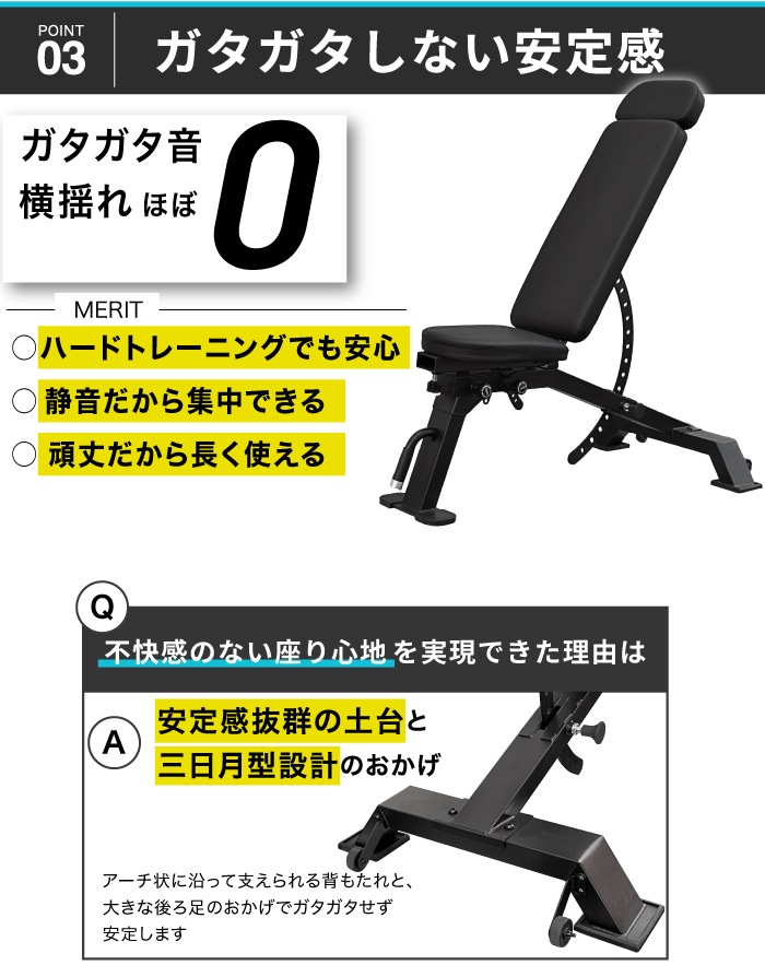トレーニングベンチ インクラインベンチ フラットベンチ ダンベル