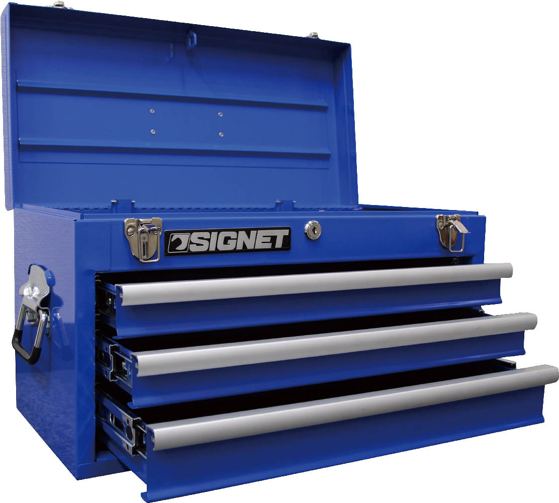 SIGNET ツールボックス 両開 工具箱 SG350☆シグネット メタルケース