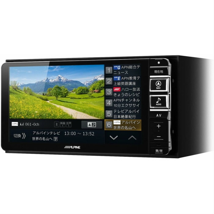 7WZ アルパイン カーナビ 7型 200mmワイド 2019年度版地図データ適用