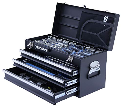 【送料無料】800S-4518MBK SIGNET シグネット 12.7SQ 45組入メカニックツールセット マットブラック signet 黒 工具セット 2018年モデル 【送料無料】