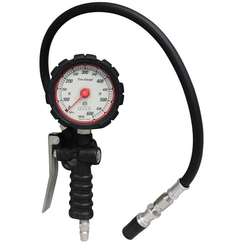 AGE-600R-F45 旭産業 ゲージボタルEX 手離しソケットチャックS 乗用車用 アサヒ タイヤゲージ エアーゲージ ゲージボタル 【送料無料】