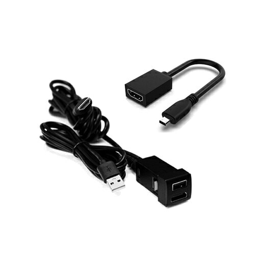 EOP-SP01TC+HDMI TYPE D変換ケーブルセット USB/HDMI延長ケーブル 2m