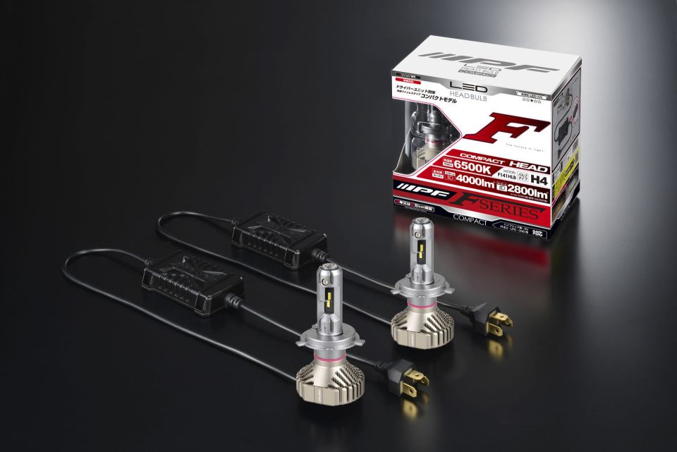 【おまけ付】F141HLB IPF LEDヘッドライトバルブ 12V 24V 兼用 6500K 車検対応 【送料無料】