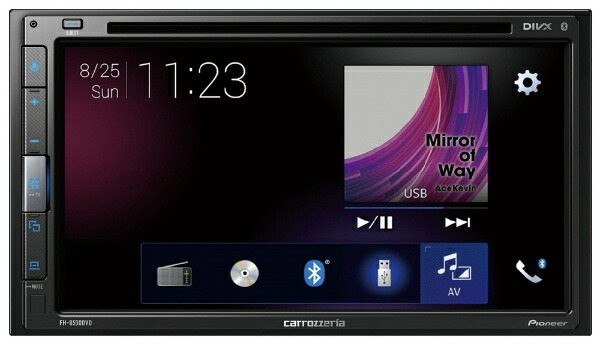 FH-6500DVD カロッツェリア パイオニア カーオーディオ 2DIN CD/DVD/USB/Bluetooth Pioneer 【送料無料】