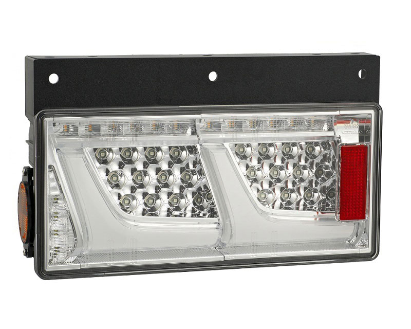 LEDRCL-24L2C 小糸製作所 LEDリア コンビネーションランプ 2連 クリア タイプ(左)  Koito 【送料無料】