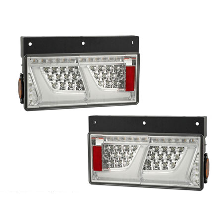 LEDRCL-24R2SC/L2SC 小糸製作所 左右セット LEDリアコンビネーションランプ 2連シーケンシャル クリア タイプ(左右1セット) 小糸製作所 Koito 【送料無料】